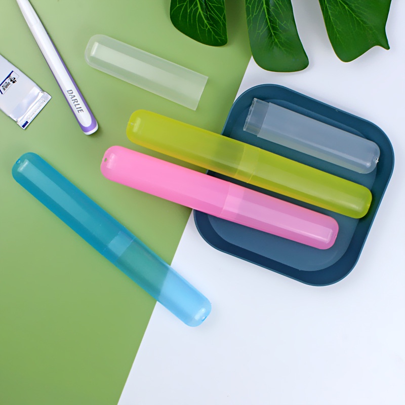 Alibaba1688 Tempat Sikat Gigi Portable Travel Toothbrush Case