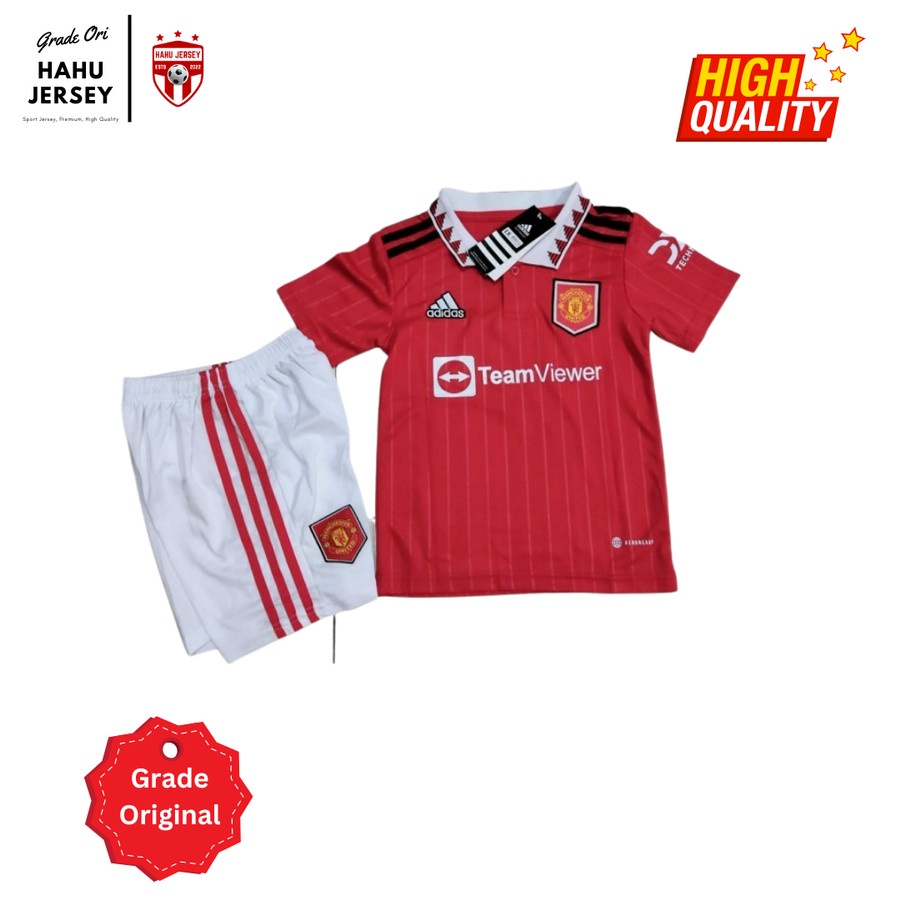 JERSEY MU HOME KIDS NEW SEASON 2022/2023  GRADE ORI - IMPORT