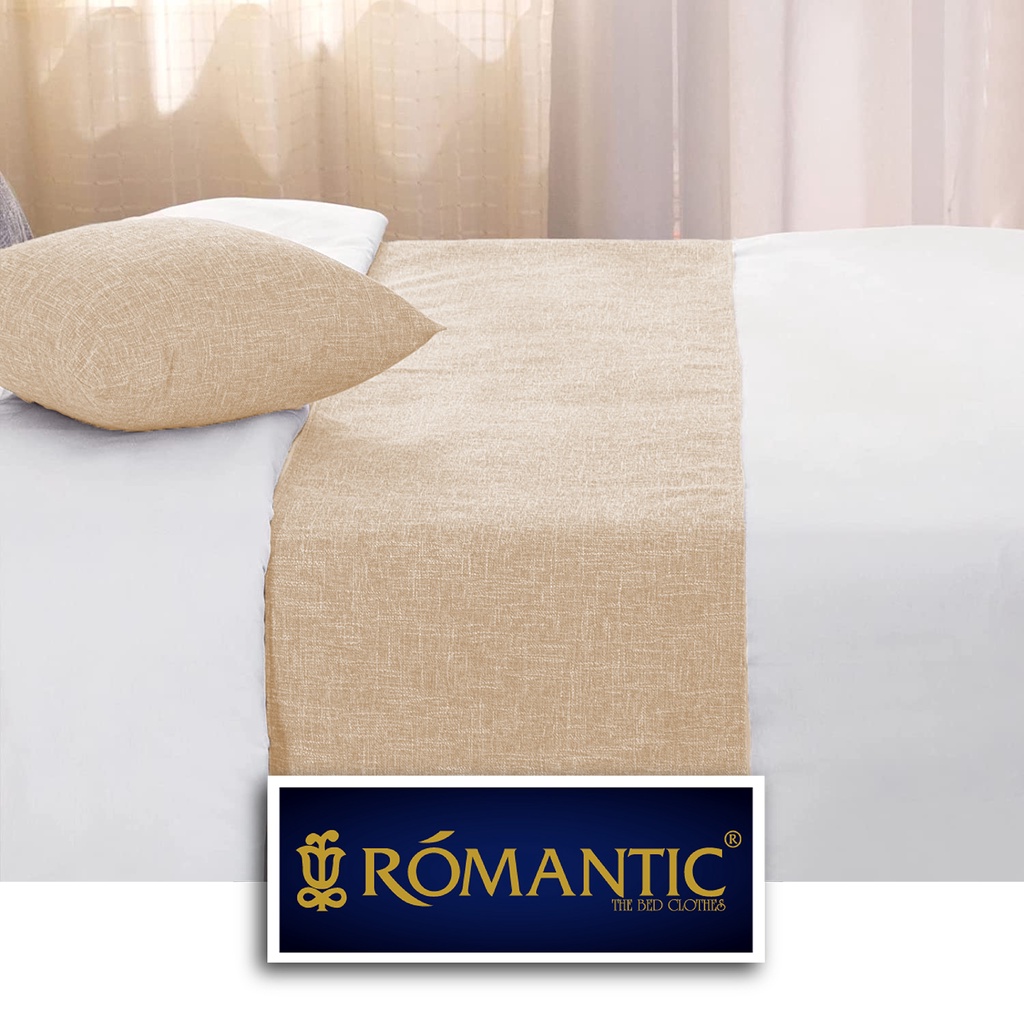 Bed Runner / Selendang kasur Nude by ROMANTIC standard Hotel minimalis