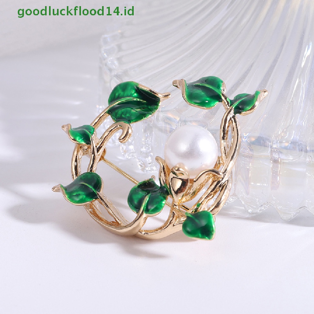 [GOOGFOUR] Bros Natal Untuk Wanita Fashion Pesta Dekorasi Pin Aksesoris Perhiasan Hadiah Korsase Pribadi Pin Pakaian [TOP]