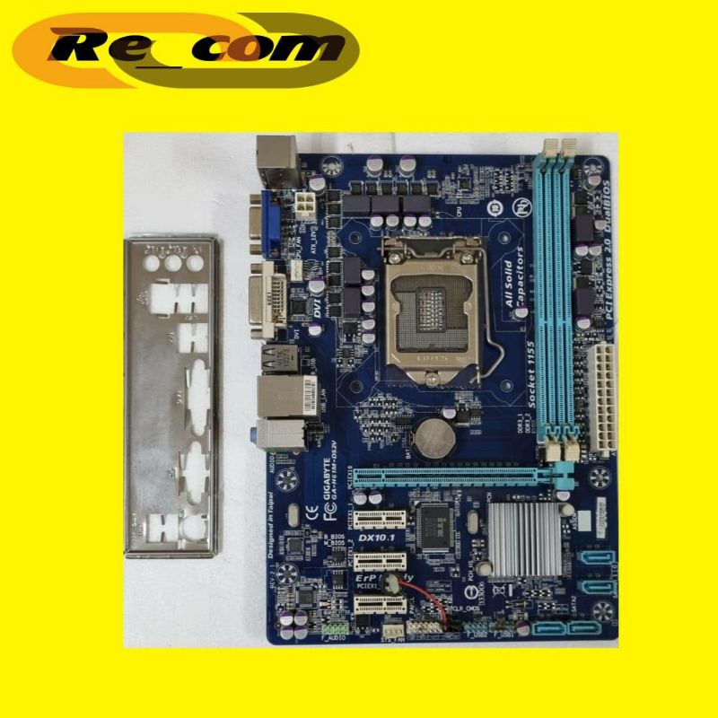 paket mainboard h61 gigabyte + intel core i3 gen 3 + fan