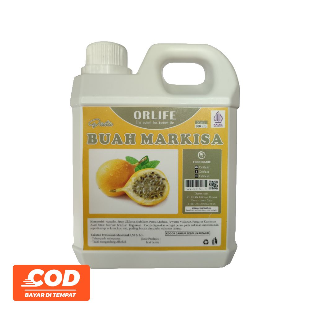 

Pasta Rasa Markisa 1 Kg Orlife