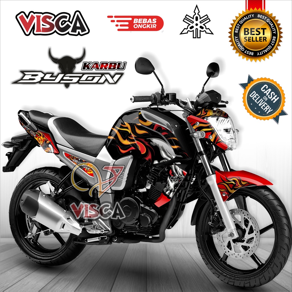 Decal Byson Karbu Decal Byson Full Body Stiker Byson Karbu Full Body Decal Hologram Byson Karbu Ghos