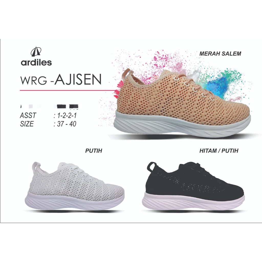Sepatu Ardiles Wanita WRG - AJISEN (37-40)