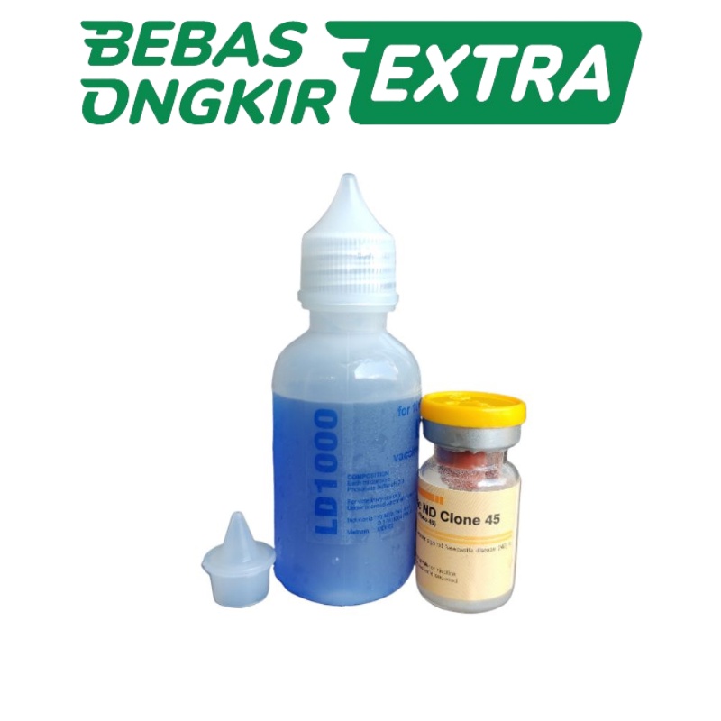 VAKSIN MEDIVAC ND CLONE 45 LD 1000 pencegahan sakit ND ayam