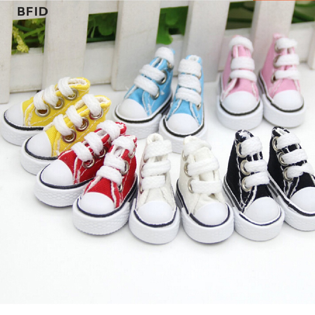 [BFID] Sepatu Boneka 5cm Sepatu Mainan Denim Kanvas1/6 Bjd Untuk Sneackers Boneka Rusia Sepatu Boneka 5cm Sepatu Sneakers Denim Untuk Boneka Bjd, Sepatu Mainan Mini Kanvas Denim Fashion1Per6 Bjd Untuk Boneka  5