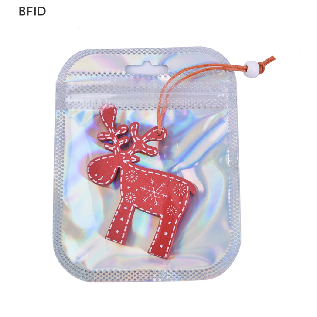 [BFID] 50pcs Laser Aluminium Foil Mylar Zip Lock Bags Reclosable Candy Pouch Packaging [ID]