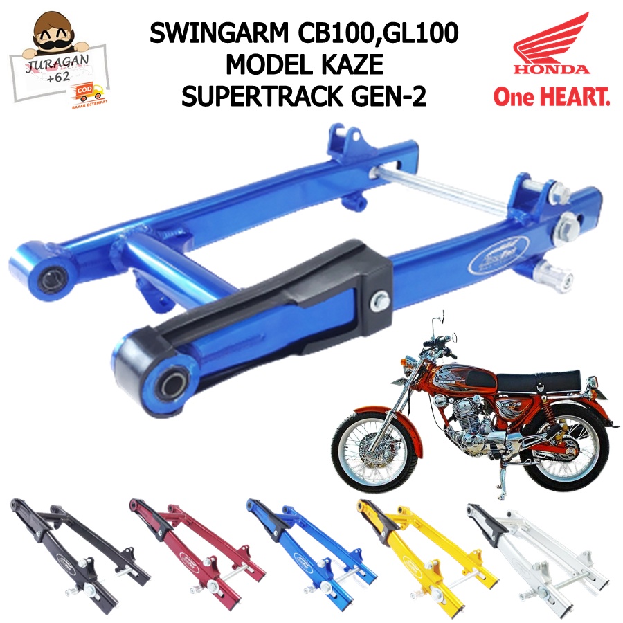 SWINGARM CB100 GL100 CB GL 100 GL-100 CB-100 MODEL KAZE SWING ARM SUPERTRACK GEN 2