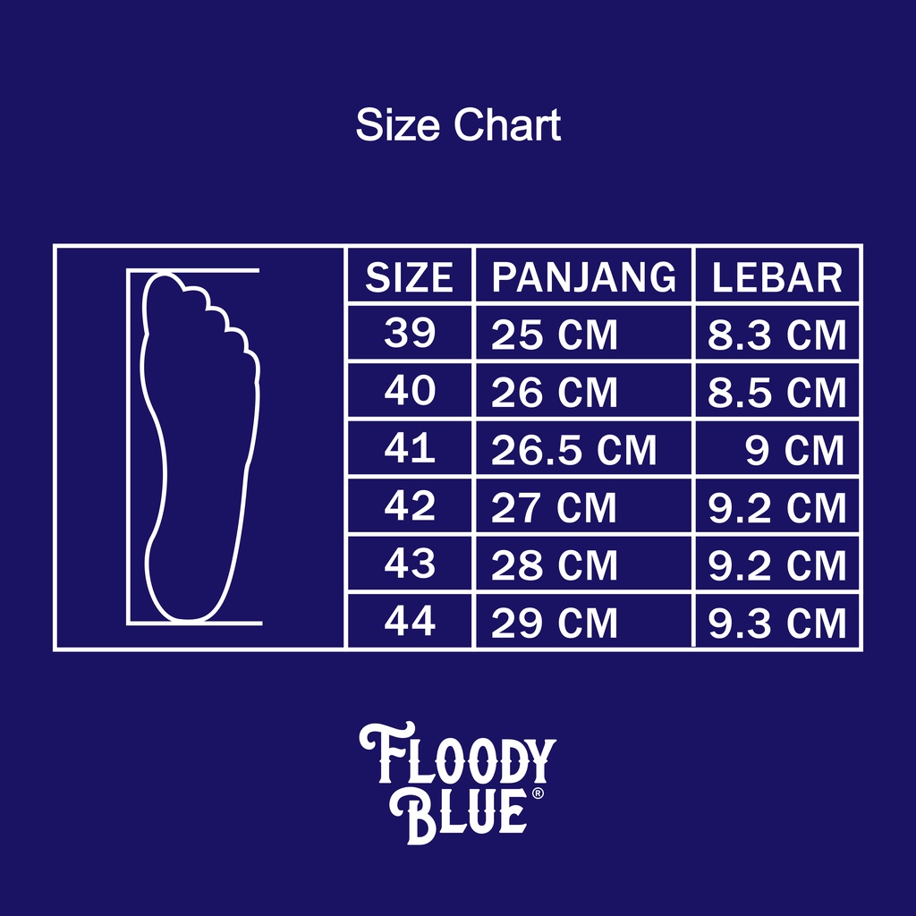 FLOODY BLUE | DECKER | CLASSIC OXFORD