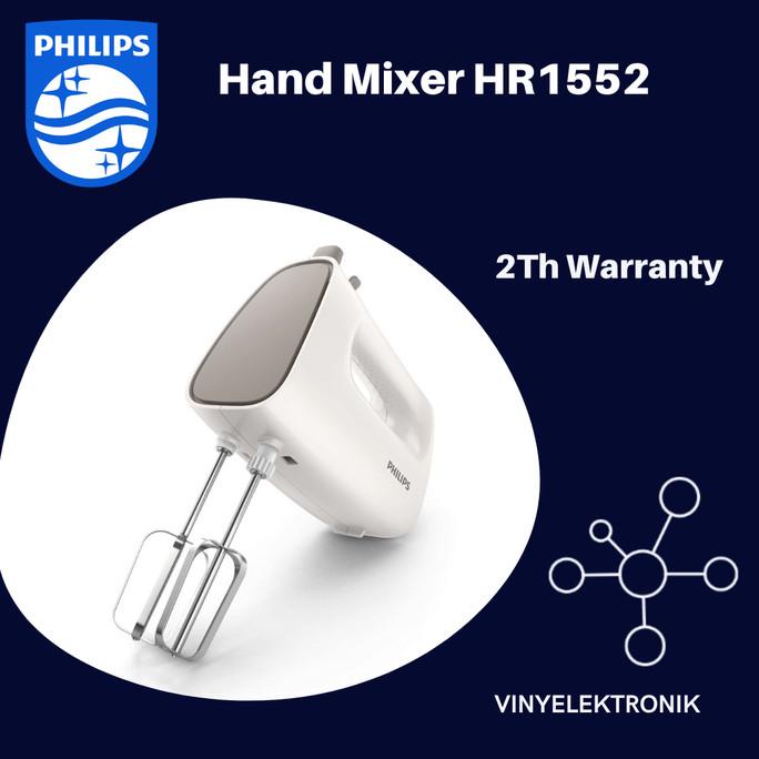 Philips Hand Mixer HR1552/10 - Merah Mixer Tangan HR-1552/10 HR 1552