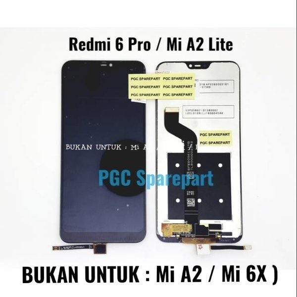 Original Oem Lcd Touchscreen Fullset Redmi 6 Pro - Xiaomi Mi A2 Lite S - Mia2 Lites Nx00D1