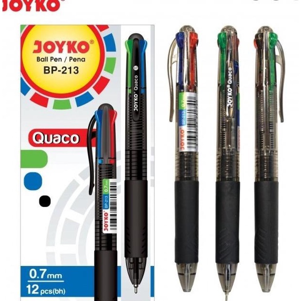 

SALE Pulpen Joyko BP-213 Quaco 4 warna (isi 12 pcs)