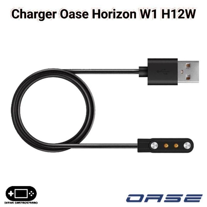 Charger Oase Horizon W1 H12W Charging Kabel USB Cable Haylou Solar LS05 LS05S RT2 LS10 GST