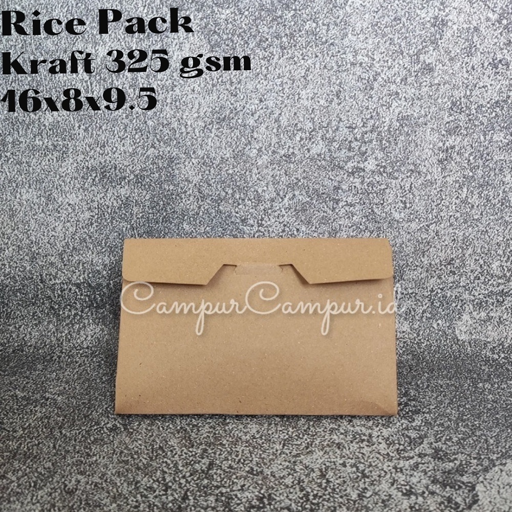 

Rice Pack Bungkus Nasi Campur Mie 16x8x9.5 Full Laminasi