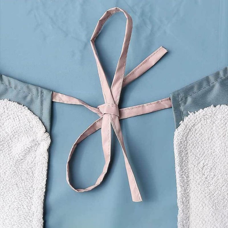 Celemek Dapur Anti Minyak WaterProof Pocket Apron