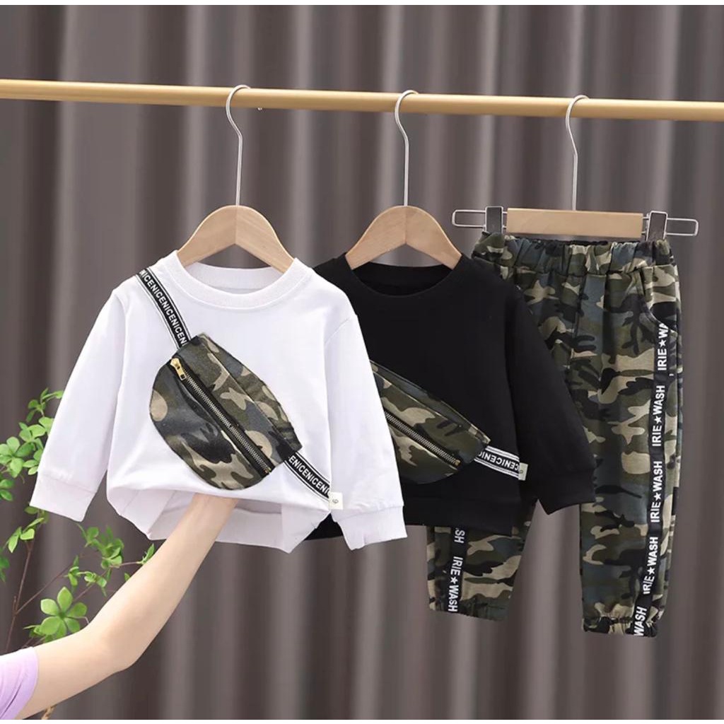 SETELAN BAJU ANAK PEREMPUAN DAN AANK LAKI LAKI TERBARU DAN TERKINI SETELAN REGLAN BERMOTIF ARMY KEKINIAN DAN TERLARIS SETELAN ANAK CELANA PANJANG TERKEREN DAN TERKINI USIA 6-12BULAN-5TAHUN