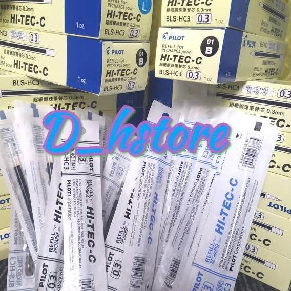 

AFI639 Refill hitec pilot 0.25 0.3. 0.4 mm isi ulang hi tec hitech |