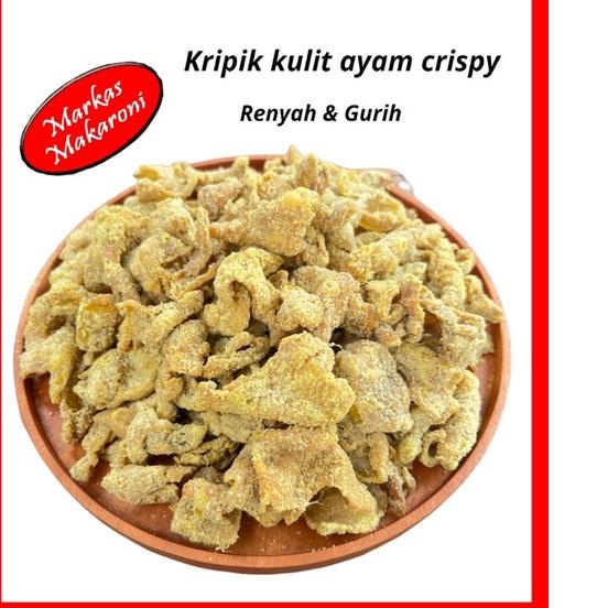 

Terlaris!! kripik kulit ayam crispy 250gr JY7***