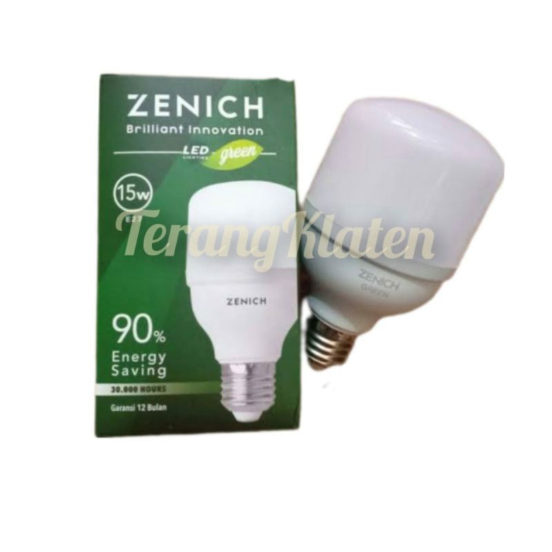 LAMPU LED ZENICH 15 WATT LAMPU BOHLAM LED PUTIH