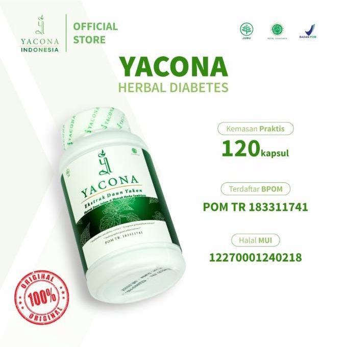 Obat Herbal Diabetes Terbaik Mengobati Pankreas Yacona ASLI Dijamin