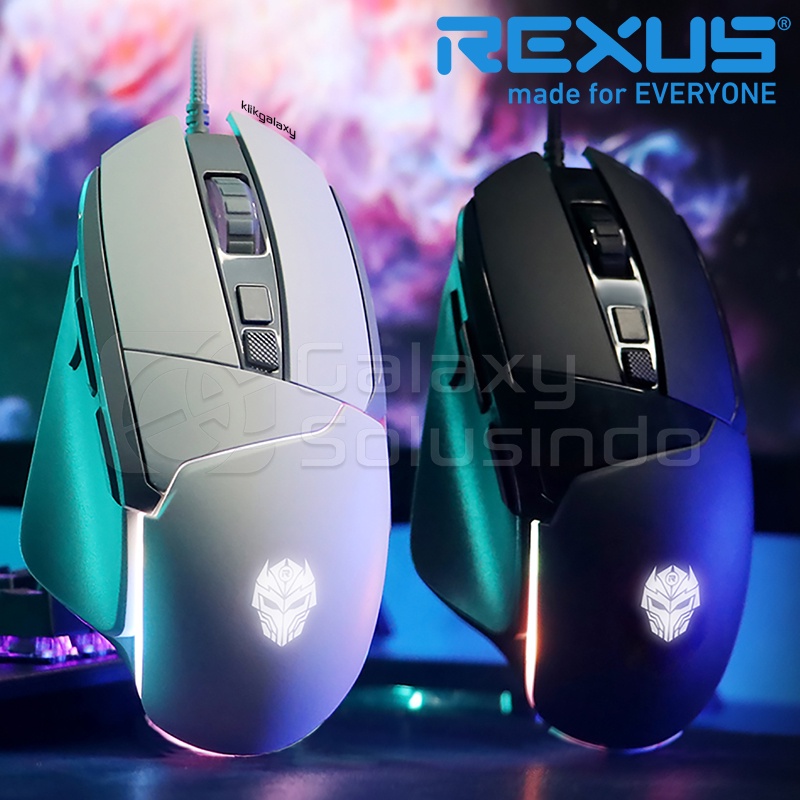 Rexus Xierra X18 White Gaming Mouse