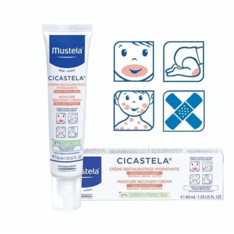 MUSTELA Cicastela moisture cream 40ml