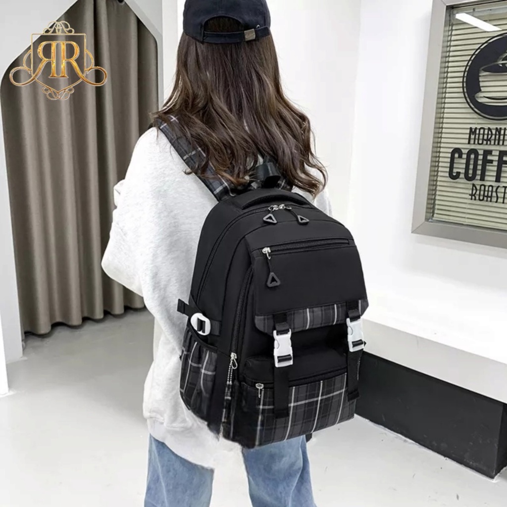 2.2 Shopee Mega Sale!! Tas Ransel Anak Tas Wanita salur PL1658 Ransel Sekolah Anak Perempuan Original Import