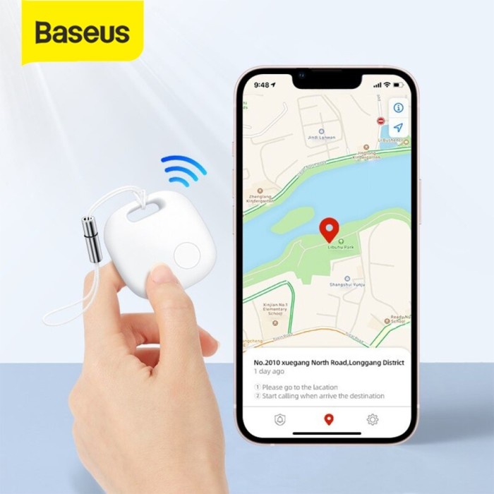 Baseus T2 Pro Key Finder Wireless Tracker Anti Maling Tracking Device