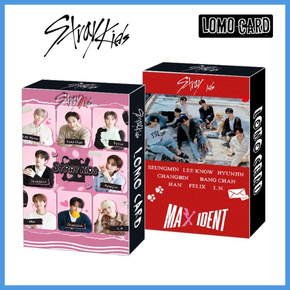 Lanfy Straykids Postcards Lee Know Fashion Untuk Fans Changbin Bang Chan Seungmin Hyun jin Boys Group Postcards