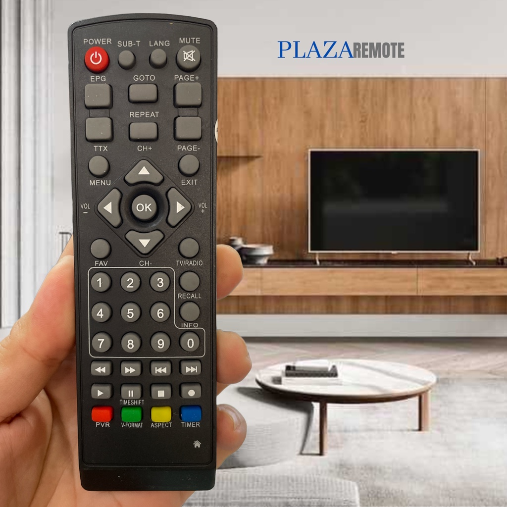 REMOTE STB ADVANCE LUBBY SET TOP BOX T2