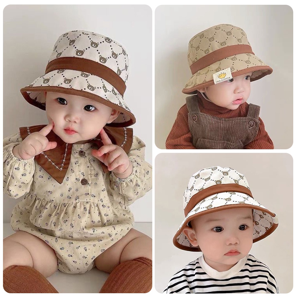 Lakhu Topi Baseball Bucket Anak Laki Laki Perempuan Import fashion