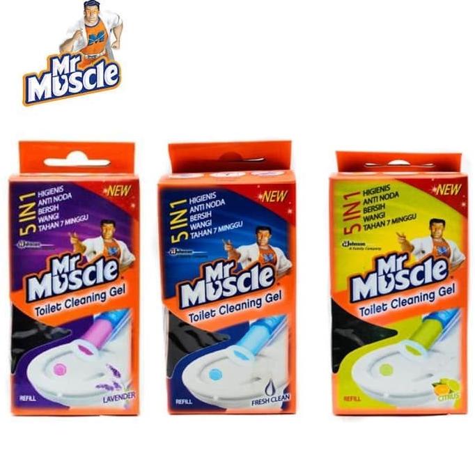 Refill Pembersih Toilet Mr. Muscle/ Mr. Muscle Toilet Clean Gel 36 Teralaris