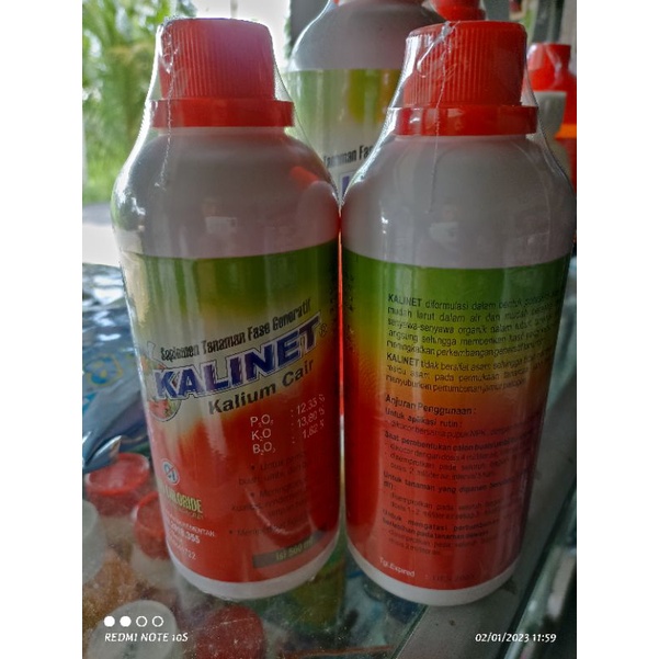 kalinet 500ml pupuk cair