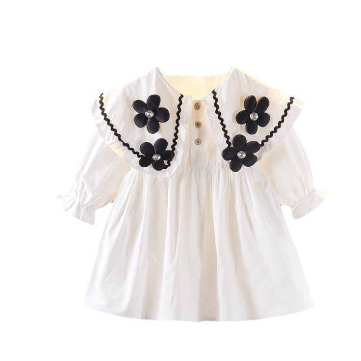 BABYFIT MAGNOLEE baju dress lengan panjang anak kemeja gaun import ha-0520r