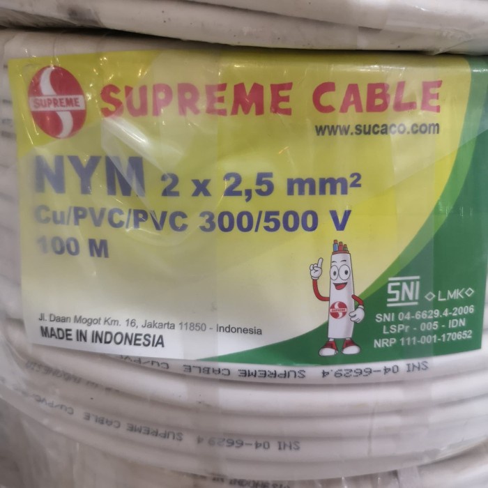 

Holder Kabel Supreme Nym 2X2,5 Mm Supreme 100 Meter