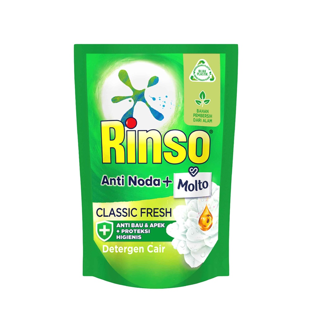 Rinso Cair/ Molto/ Deterjen Cair/ Classic Fresh 750ml