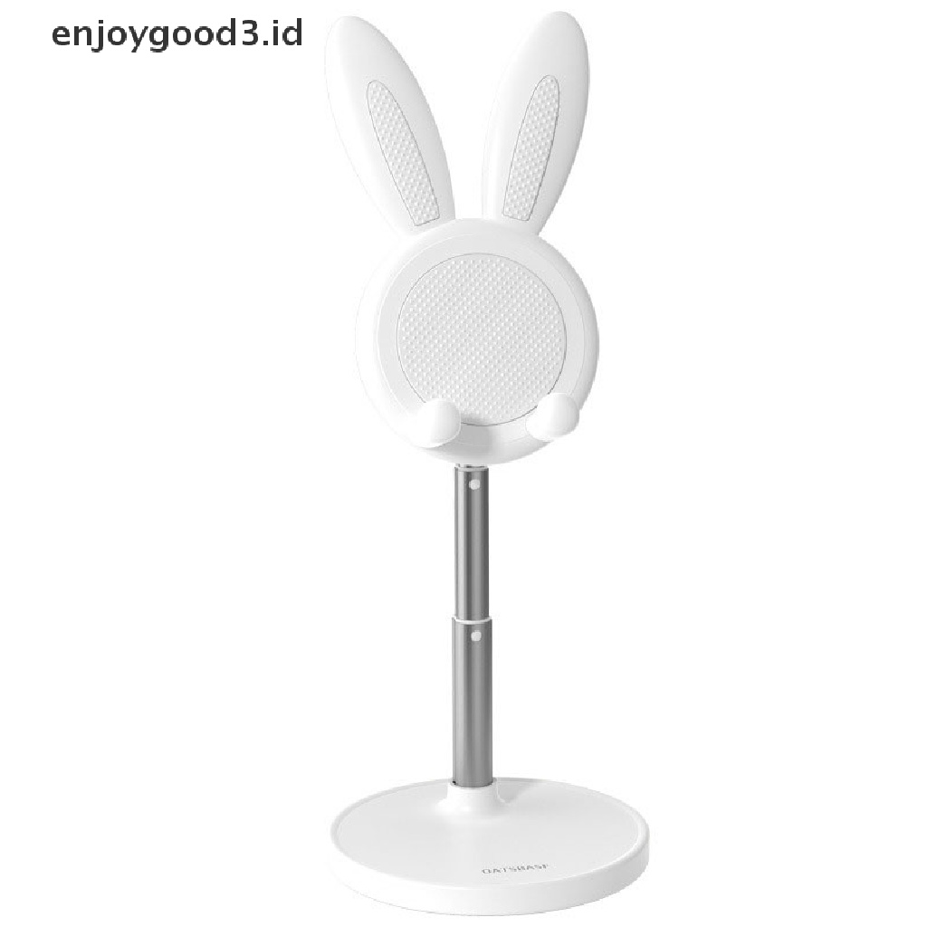 [Rready Stock] Rabbit Phone Accessories Phone Holder Stand Bahan Metal Tablet Laptop Stand (ID)