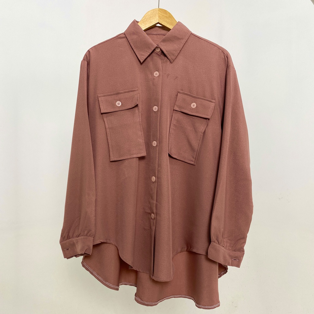 KEMEJA AMARA KATUN SHAKILA SHIRT PREMIUM LONG SHIRT B644