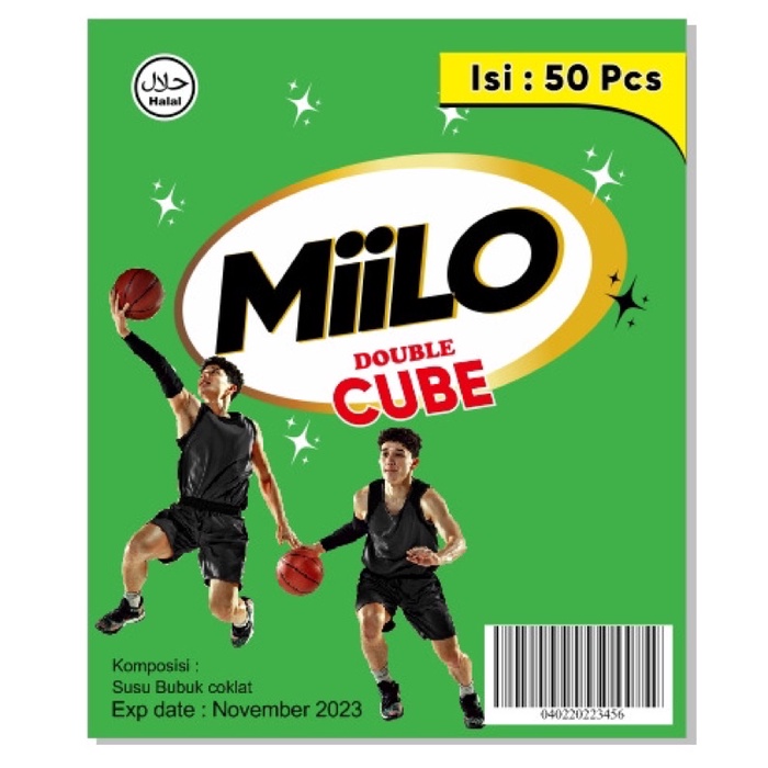 

MIILO CUBE|IMPOR|100% halal isi 50pcs