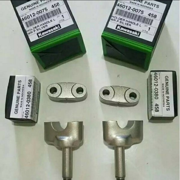 raiser stang klx 150 s l set kanan kiri original
