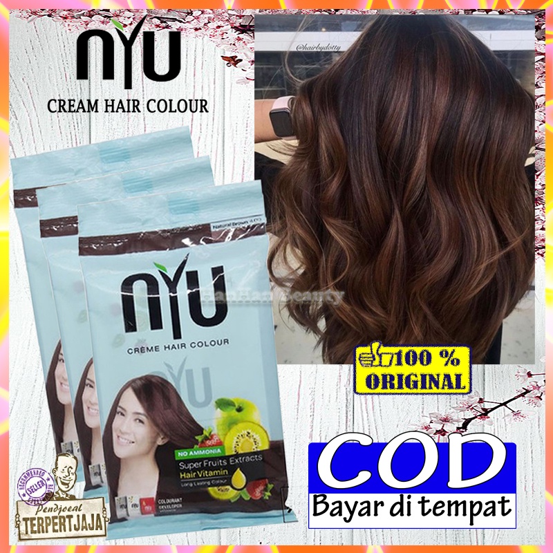 Jual Nyu Pewarna Rambut Kemasan Sachet Cat Rambut Yang Bagus Permanen