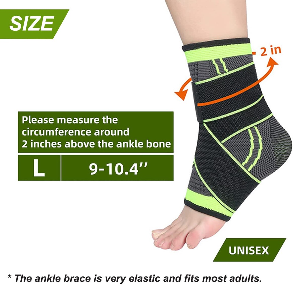 Ankle Kaki Support/Deker Pelindung Pergelangan kaki Support Brace/DTPS