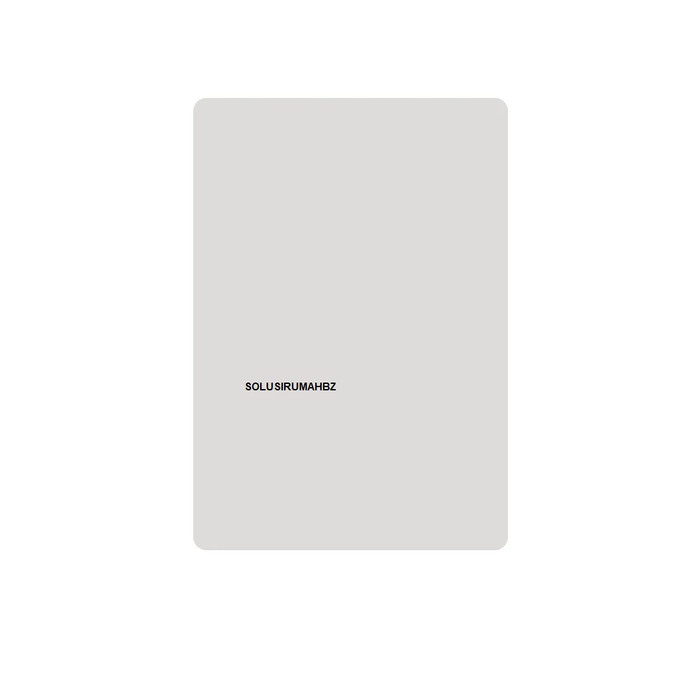 PAPAN TULIS SATU SISI PUTIH PER100CM 3mm PLASTIK CUSTOM POTONGAN BOARD PE