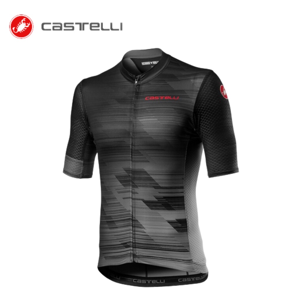 JERSEY SEPEDA CASTELLI RAPIDO JERSEY DARK GRAY