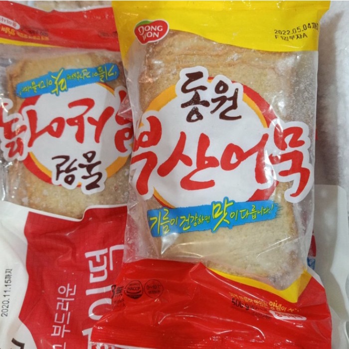 

Dongwon fish cake odeng frozen 500gr