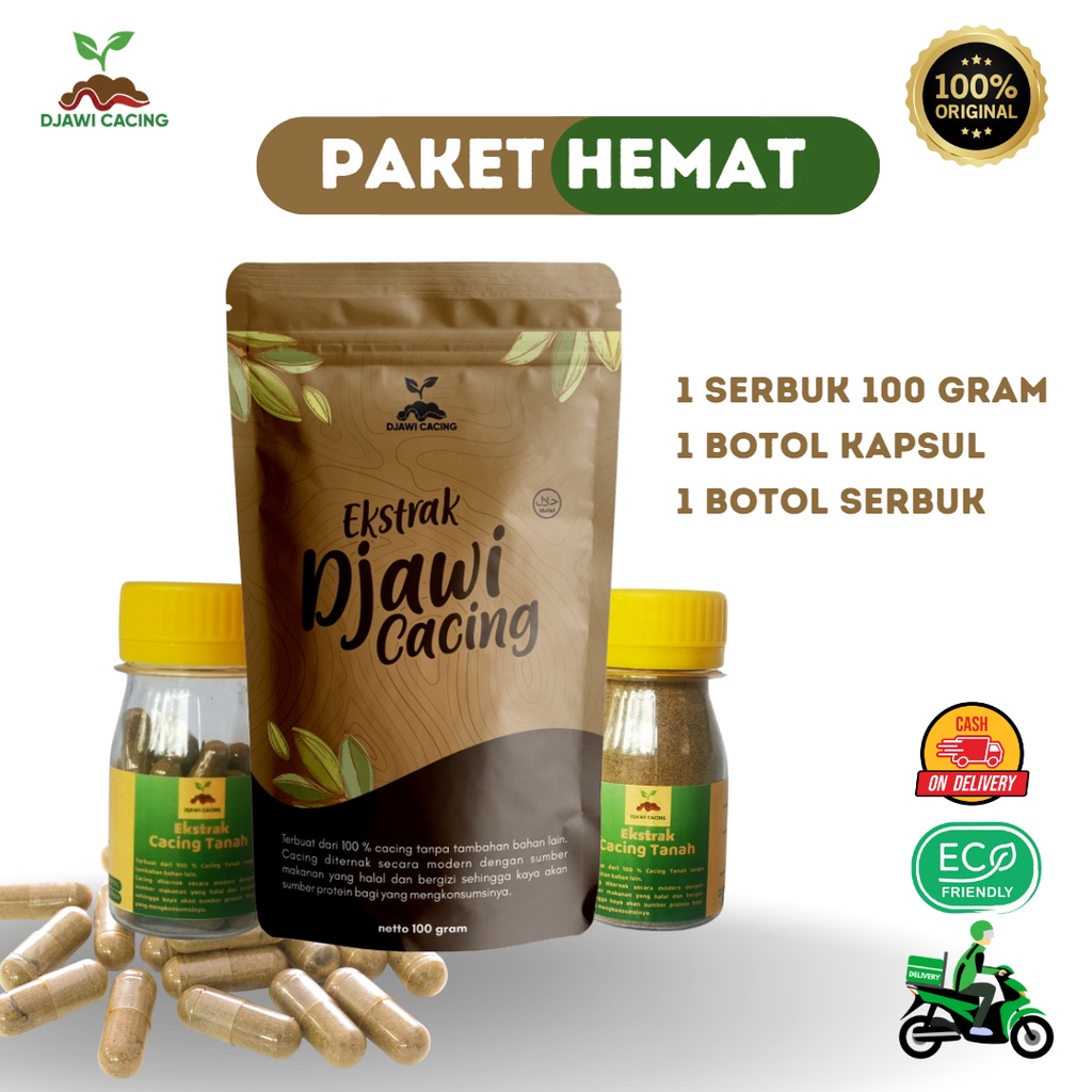 

PAKET HEMAT SERBUK CACING