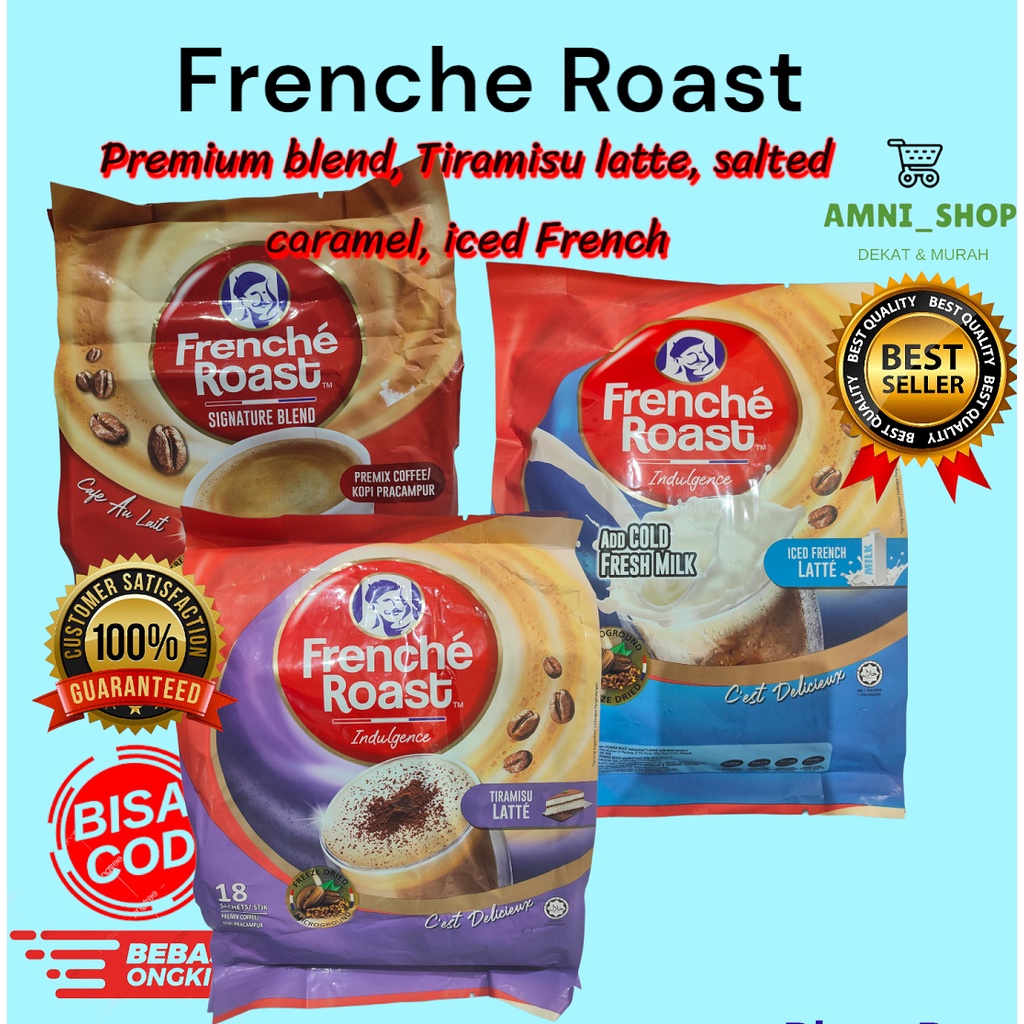 

Frenche Roast Kopi 3in1 Signature Blend 28sachet x 19gr original Malaysia