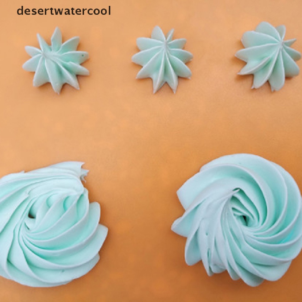 Deid 4pcs Nozzle Piping Icing Untuk Decorag Kue Baking Cookie Cupcake #1m#1c#1e#1g Martijn