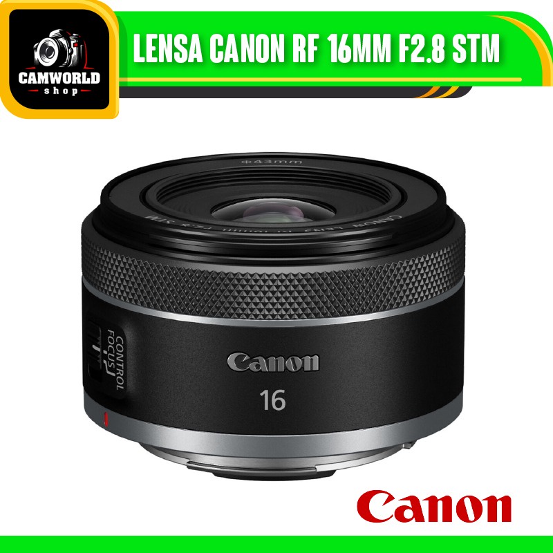 Canon RF 16mm f2.8 STM Full Frame Canon RF16mm 16 mm f/2.8 STM