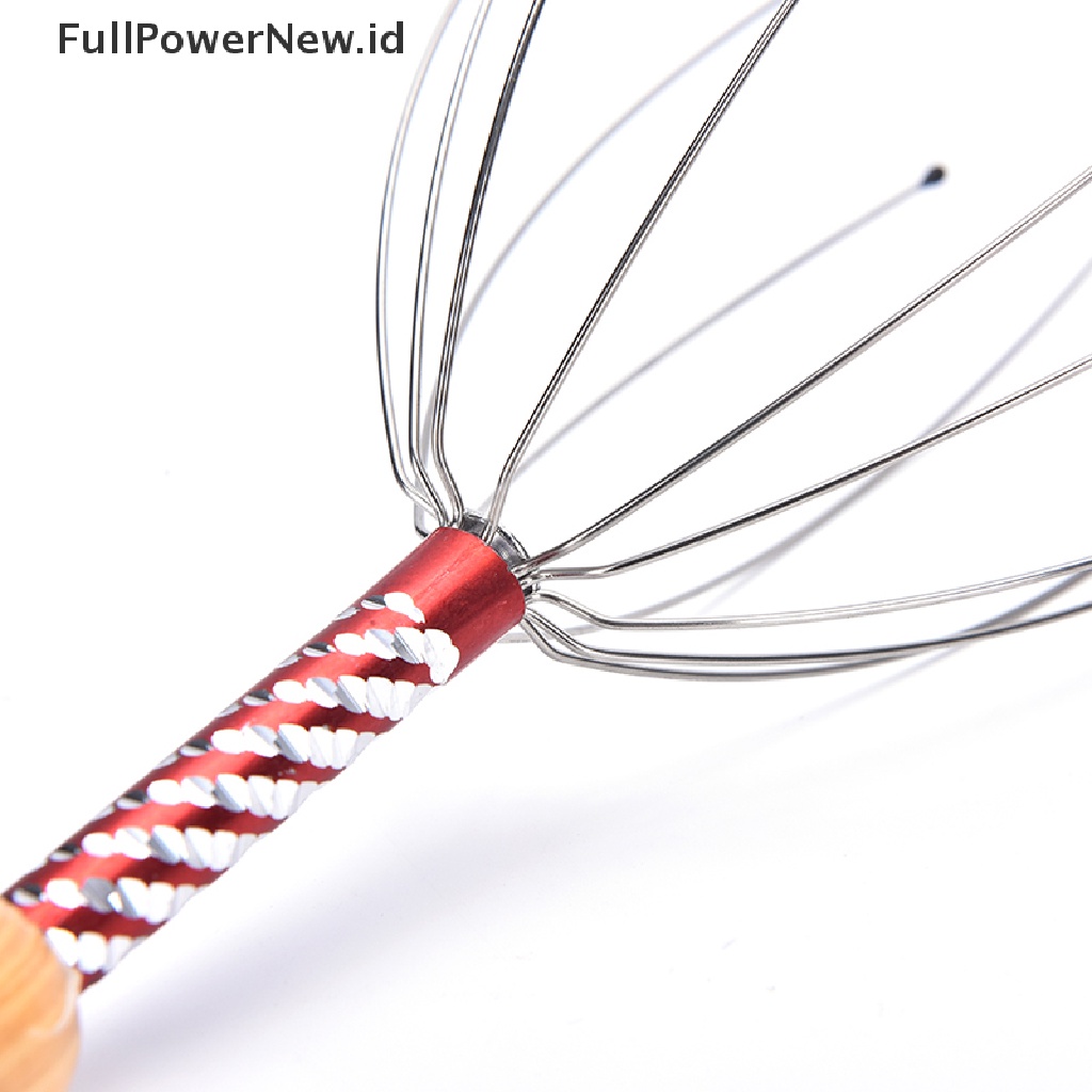 Power FashionHead Neck Scalp Massager Massage Octopus Peralatan Alat Pelepas Stress ID